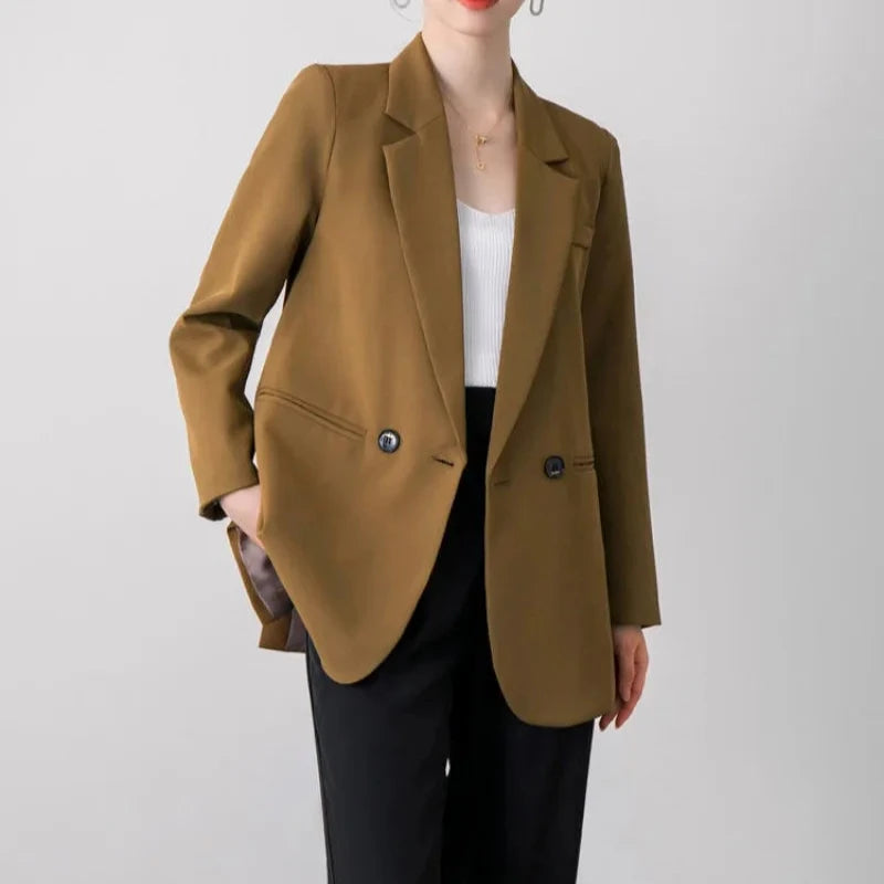 Blazer solid elegante