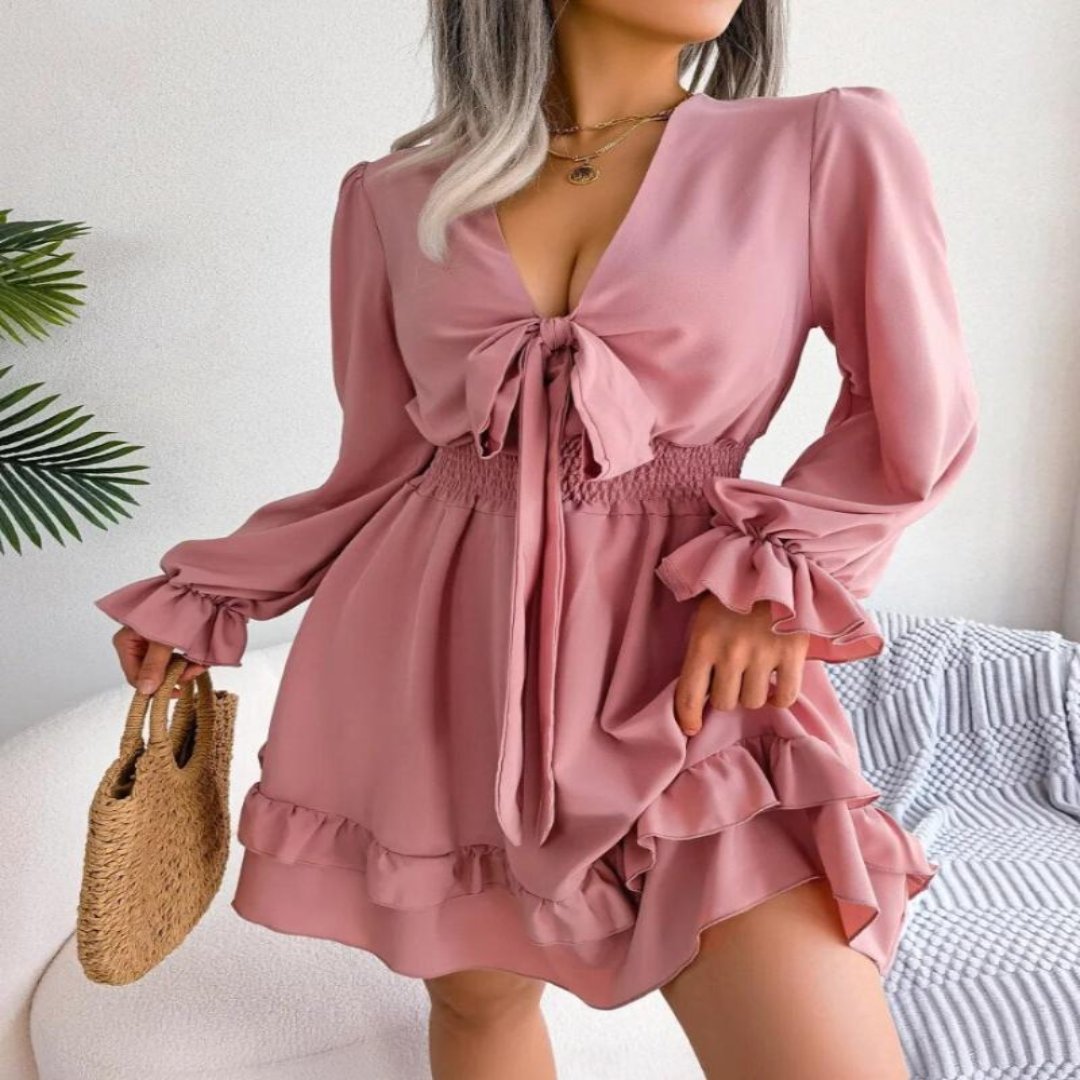 vestido rosa