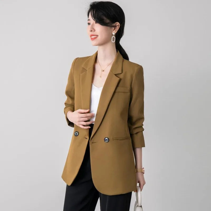 Blazer solid elegante